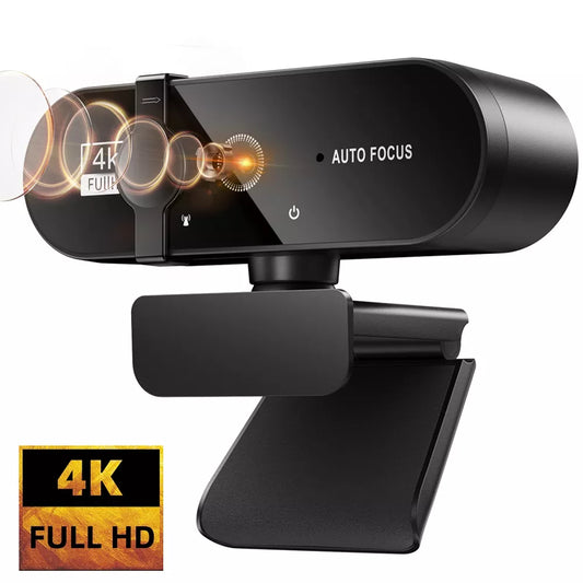 4K 2K Full HD Webcam With Microphone 30fps