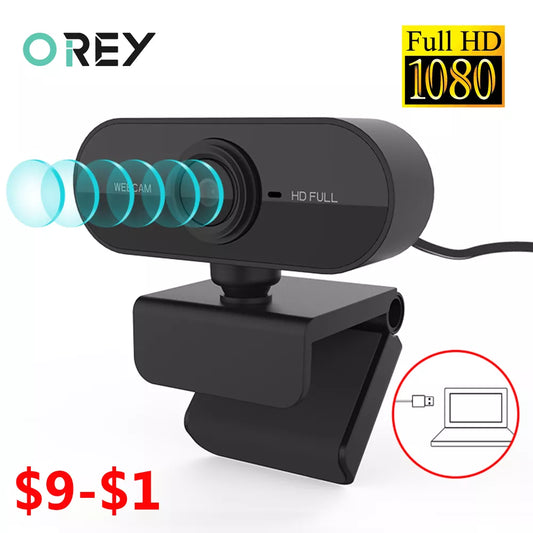 OREY Full HD Web Camera With Microphone