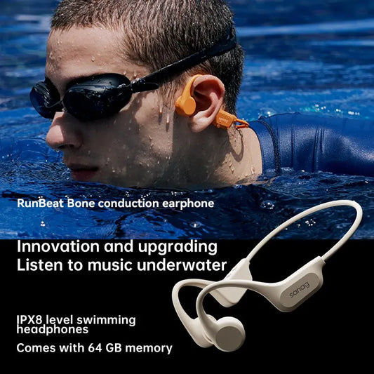 Swimming Bluetooth Earphone IPX8