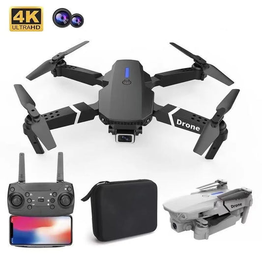 New Quadcopter E88 E525 Pro WIFI FPV Drone With Wide Angle HD 4K 1080P Camera Height Hold RC